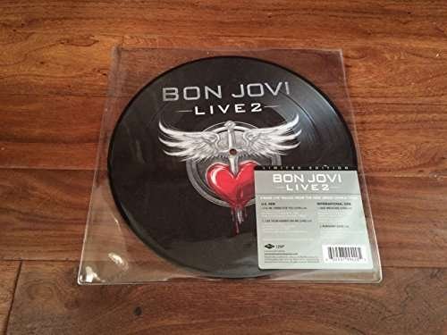 Cover for Bon Jovi · Bon Jovi - Live 2 (LP) [Picture Disc edition] (2018)