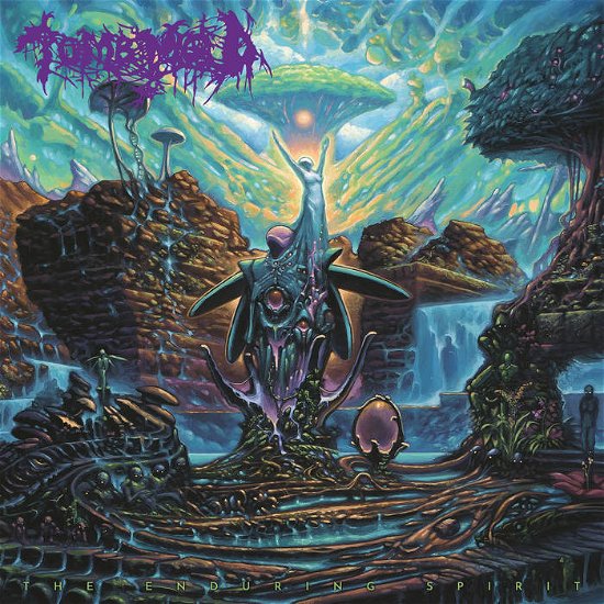 Cover for Tomb Mold · The Enduring Spirit (Grimace Purple / Baby Blue Vinyl) (LP) (2024)
