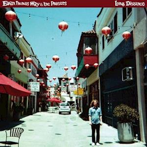 Cover for Evan Thomas &amp; The Phasers Way · Long Distance (LP) [Coloured edition] (2019)