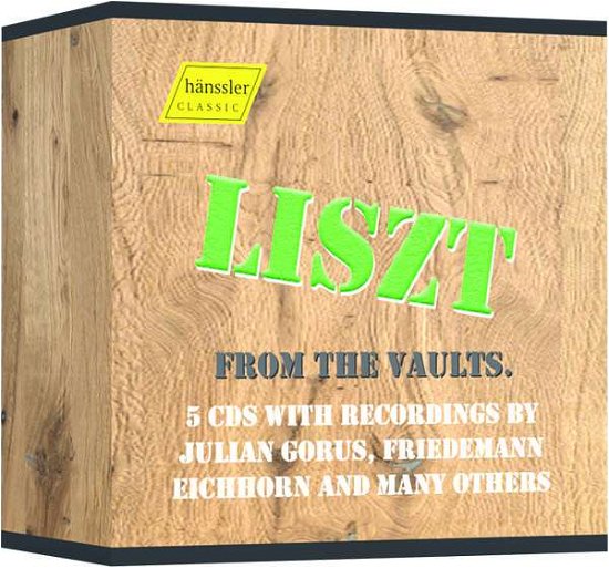 Cover for Franz Liszt (1811-1886) · Werke für Violine &amp; Klavier &amp; Klavierwerke (Komplett-Set exklusiv für jpc) (CD)
