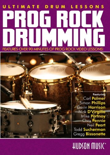 Cover for Ultimate Drum Lessons: Progressive Rock Drumming (DVD) (2010)