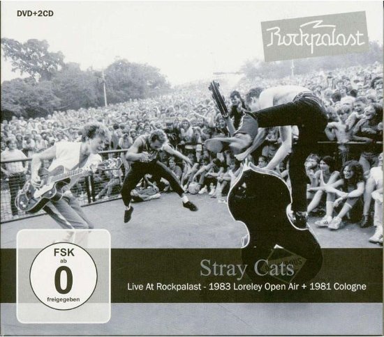 Cover for Stray Cats · Live at Rockpalast: 1983 Loreley Open Air &amp; 1981 Cologne (CD/DVD) (2024)