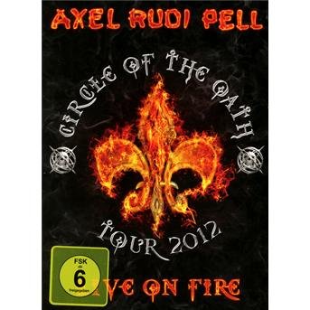 Cover for Axel Rudi Pell · Live on Fire (DVD) [Limited edition] (2013)