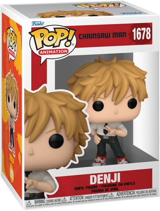 Cover for Pop Anime Chainsaw Man · Funko Pop Anime Chainsaw Man Denji (Funko POP!) (2024)