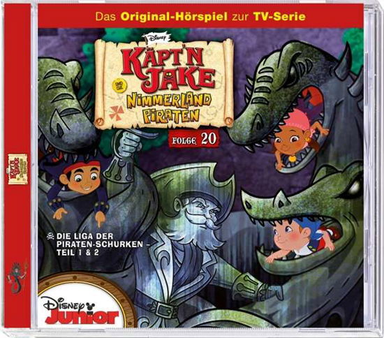 Cover for Audiobook · Kaeptn Jake 20 Die Liga (Lydbog (CD)) (2020)