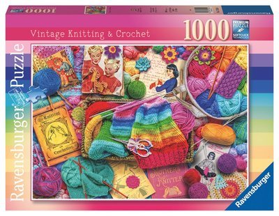 Cover for Ravensburger · Puzzle Vintage Knitting &amp; Crochet 1000p (Spielzeug)