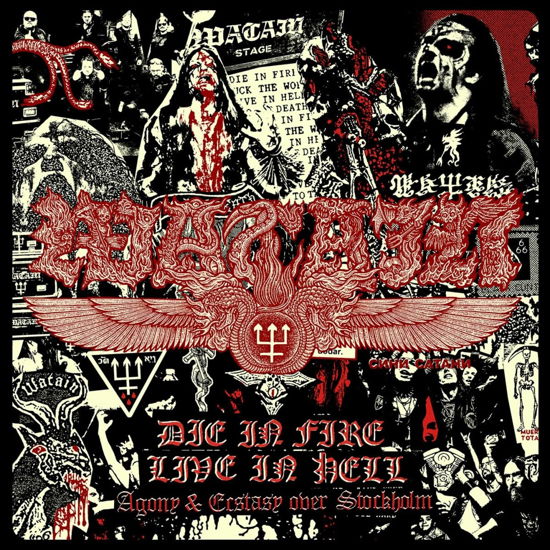 Die in Fire - Live in Hell - Watain - Musiikki - Nuclear Blast Records - 4065629629205 - perjantai 3. marraskuuta 2023