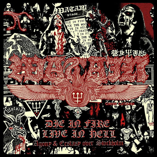 Die in Fire - Live in Hell - Watain - Musikk - Nuclear Blast Records - 4065629629205 - 3. november 2023