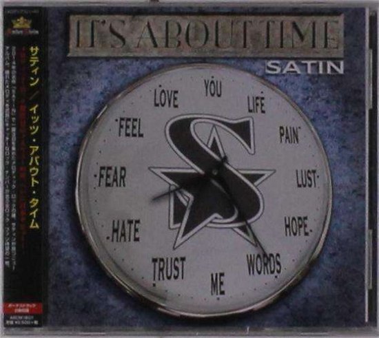 Cover for Satin · It's About Time (CD) [Japan Import edition] (2018)