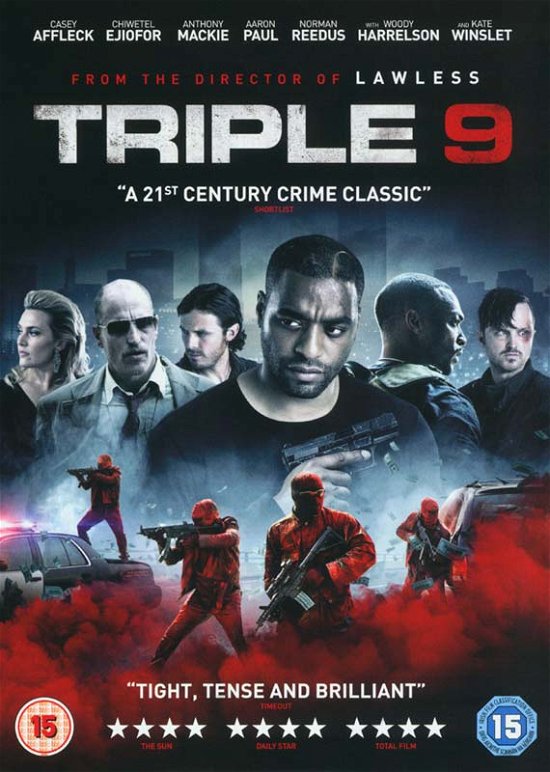 Cover for Triple 9 (DVD) (2016)