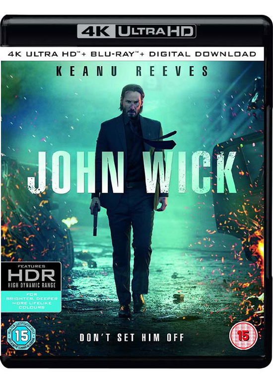 Cover for John Wick 1 (4K UHD + Blu-ray) (2017)