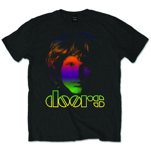 The Doors Unisex T-Shirt: Morrison Gradient - The Doors - Mercancía - Bravado - 5055295392205 - 