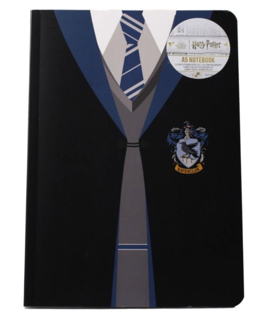 A5 Notebook Soft - Harry Potter (Uniform Ravenclaw) - Harry Potter - Bøker - HARRY POTTER - 5055453495205 - 24. juli 2023