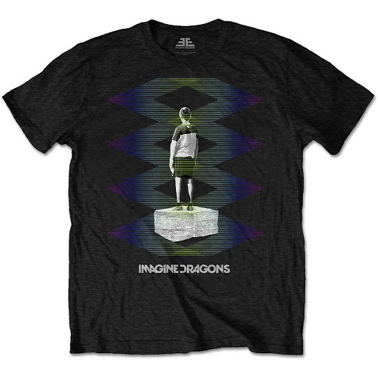 Imagine Dragons Unisex T-Shirt: Zig Zag - Imagine Dragons - Produtos -  - 5056170676205 - 