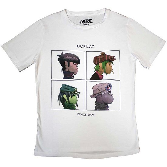 Gorillaz Ladies T-Shirt: Demon Days - Gorillaz - Koopwaar -  - 5056737215205 - 