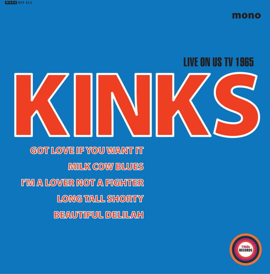 TV Session 1965 EP - The Kinks - Musiikki - 1960'S Records - 5060331751205 - perjantai 16. marraskuuta 2018