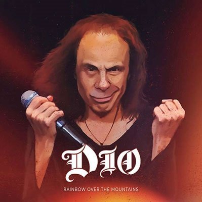 Cover for Dio · Rainbow Over The Mountains (Orange Vinyl) (LP) (2022)
