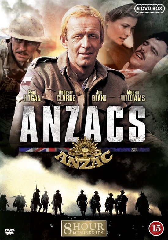 Cover for Anzacs (DVD) (2018)