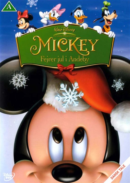 Cover for Disney · Mickey Fejrer Jul I Andeby (DVD) (2020)