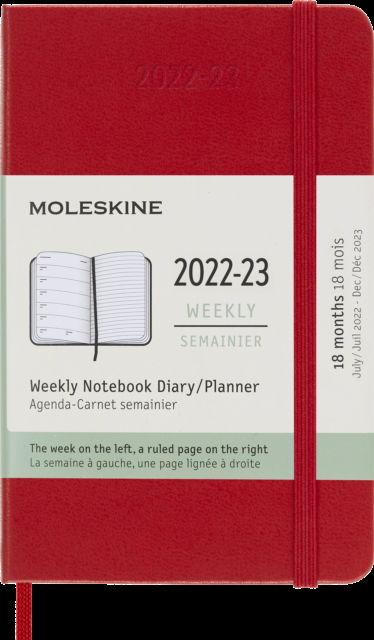 Moleskine 2023 18month Weekly Pocket Har - Moleskine - Other - MOLESKINE - 8056598851205 - March 17, 2022