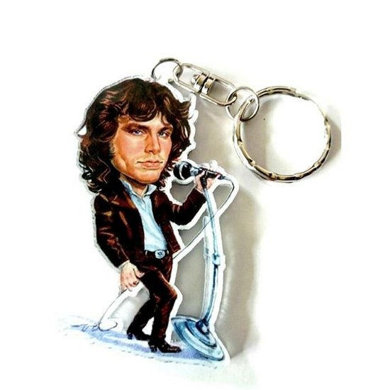 Portachiavi In Acrilico Caricature Music Legends-Jim Morrison-The Doors - Jim Morrison-The Doors - Marchandise - Music Legends Collection - 8991002040205 - 
