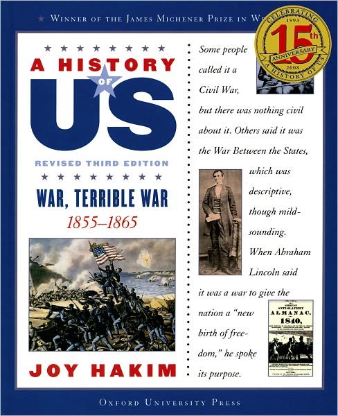 Cover for Joy Hakim · A History of US: War, Terrible War: A History of US Book Six - A History of US: War, Terrible War (Pocketbok) [3 Revised edition] (2007)
