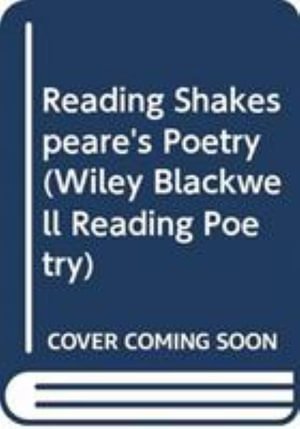 Cover for Callaghan, Dympna (Syracuse University) · Reading Shakespeare's Poetry - Wiley Blackwell Reading Poetry (Paperback Book) (2022)