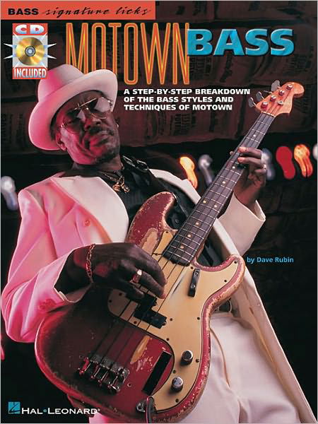 Motown Bass (Bass Signature Licks) - Dave Rubin - Boeken - Hal Leonard - 9780634015205 - 1 oktober 2000