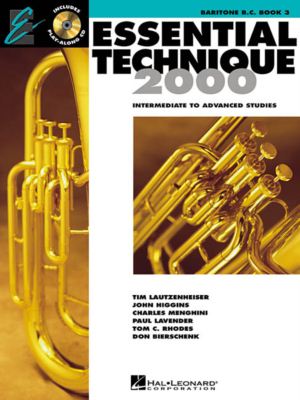 Cover for Hal Leonard Corporation · Essential Technique 2000: Baritone B.c. (Paperback Book) (2002)