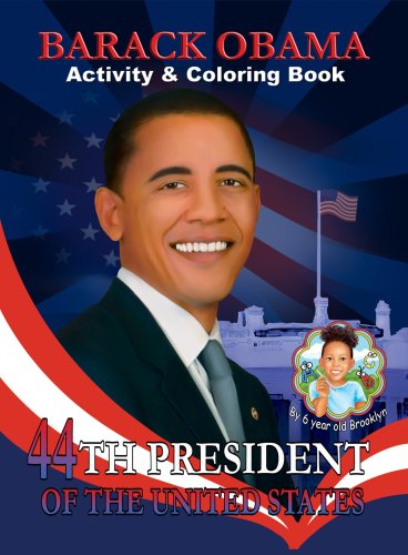 Cover for Brooklyn Wright · Barack Obama Activity &amp; Coloring Book (Paperback Book) [English And Spanish, 1 edition] (2009)