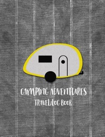 Cover for Mj Designs · Camping Adventures Travel Log Book (Paperback Bog) (2019)