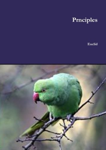 Cover for Euclid · Prnciples (Paperback Bog) (2013)