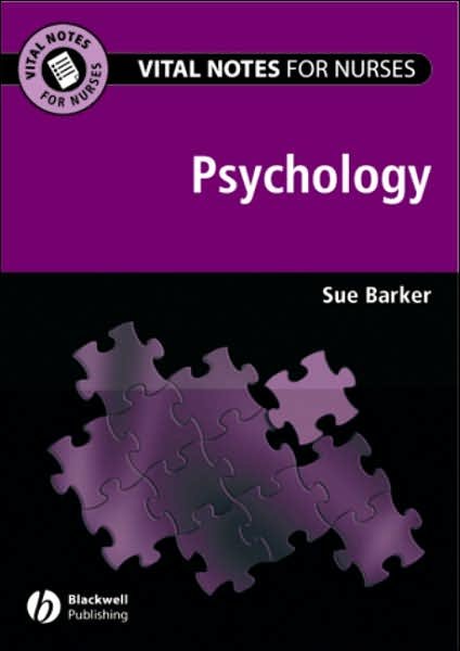Cover for Sue Barker · Vital Notes for Nurses: Psychology - Vital Notes for Nurses (Paperback Book) (2007)