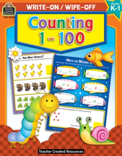 Cover for Teacher Created Resources · Write-On / Wipe-Off: Counting 1-100 (Paperback Book) (2021)