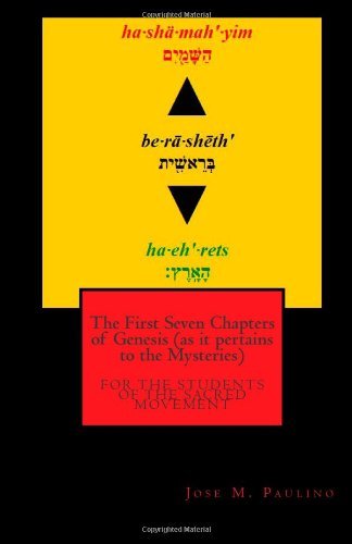 Cover for Jose M Paulino · The First Seven Chapters of Genesis (As It Pertains to the Mysteries) (Paperback Book) (2011)