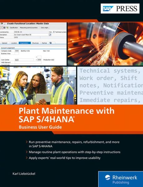 Cover for Karl Liebstuckel · Plant Maintenance with SAP S/4HANA: Business User Guide (Hardcover Book) [Fifth edition] (2020)