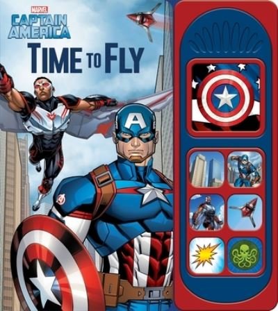 Marvel Captain America: Time to Fly Sound Book - Pi Kids - Outro - Phoenix International Publications, Inco - 9781503772205 - 15 de junho de 2024