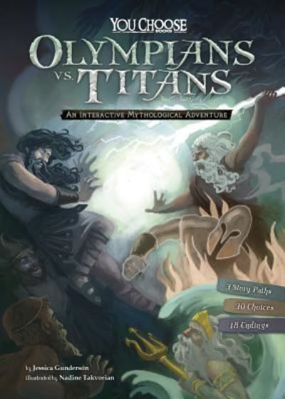 Cover for Jessica Gunderson · Olympians vs. Titans An Interactive Mythological Adventure (Book) (2017)