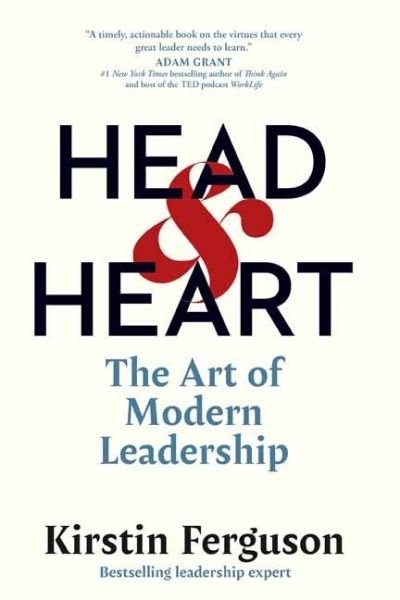Cover for Kirstin Ferguson · Head &amp; Heart: The Art of Modern Leadership (Paperback Book) (2023)