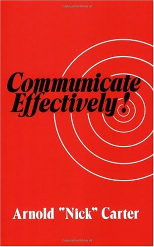 Cover for Carter · Communicate Effectively! (Paperback Book) (2000)