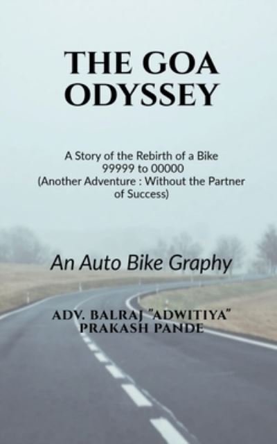 Cover for Adv. Balraj · The Goa Odyssey (Pocketbok) (2020)