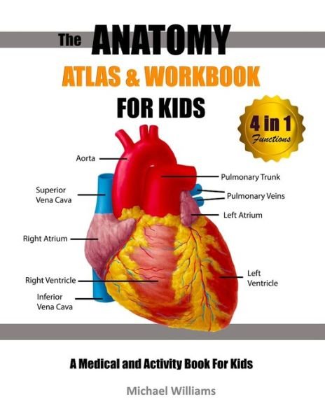 Cover for Michael Williams · Anatomy Atlas and Workbook for Kids : A Medical and Activity Book for Kids White Cover Edition (Bok) (2019)