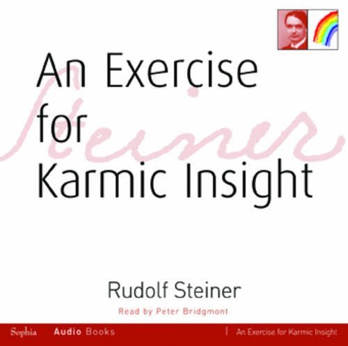 Cover for Rudolf Steiner · An Exercise for Karmic Insight (Lydbog (CD)) (2009)