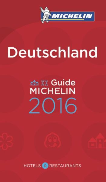 Cover for Michelin · Michelin guide germany (deutschland) - hotels &amp; restaurants (Paperback Bog) [43 Revised edition] (2015)