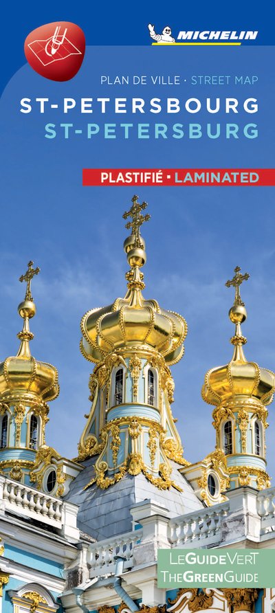 Cover for Michelin · St Petersburg - Michelin City Map 9502: Michelin City Plans (Kartor) (2020)