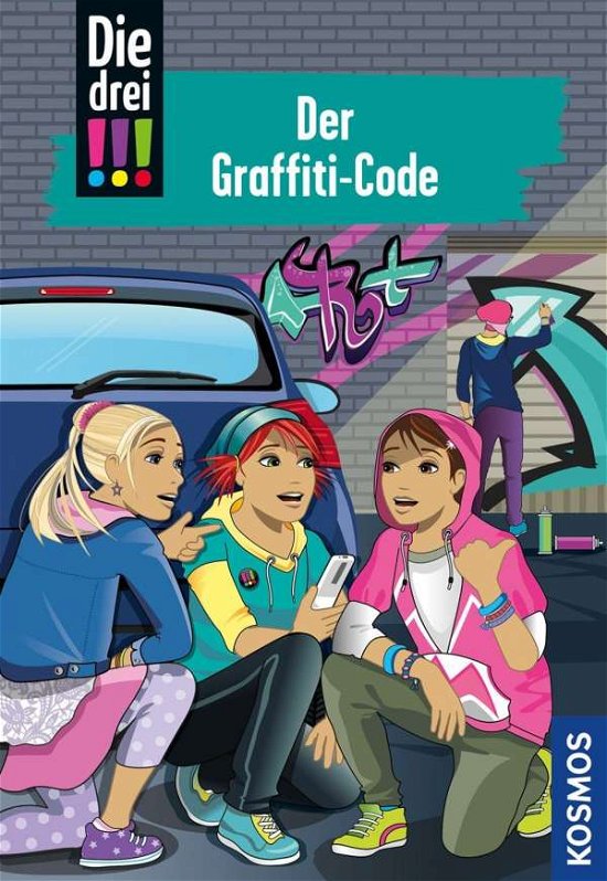 Cover for Vogel · Die drei !!!,Der Graffiti-Code (Buch)