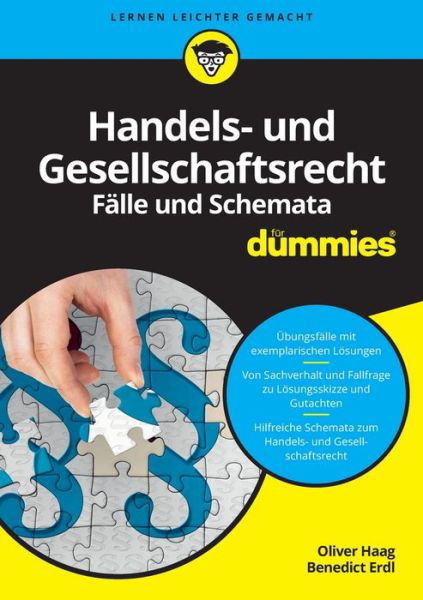 Cover for Oliver Haag · Handels- und Gesellschaftsrecht Falbearbeitung und Schemata fur Dummies - Fur Dummies (Paperback Book) (2016)