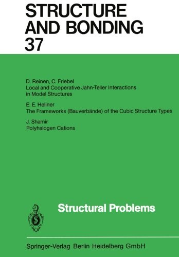 Cover for Xue Duan · Structural Problems - Structure and Bonding (Pocketbok) [Softcover reprint of the original 1st ed. 1979 edition] (2013)