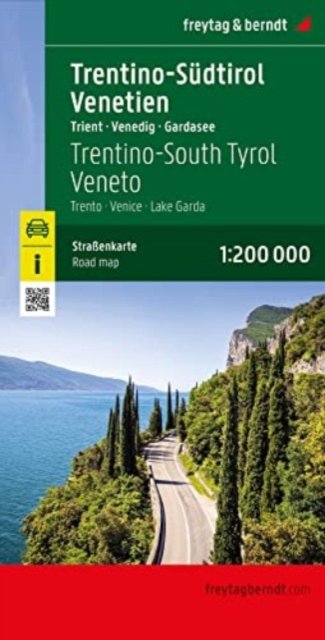 Cover for Trentino-südtirol · Trentino-Alto Adige - Veneto, road map 1:200,000, freytag &amp; berndt (Landkarten) (2022)