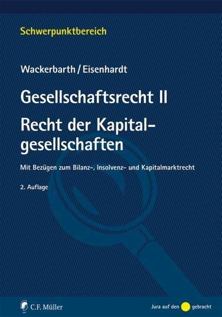 Cover for Wackerbarth · Gesellschaftsrecht II. Rech (Book)
